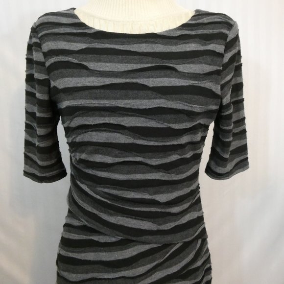 Connected Apparel Layered Casual Dress - Picture 2 of 11